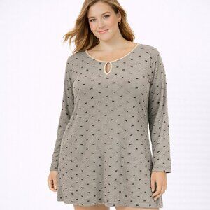 Victoria’ Secret Nightgown Size S Cotton Grey Soft Intimates